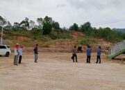 Pengerasan Lahan Parkir, Kadispora Nursal Gustim Tinjau Stadion H Marah Adin