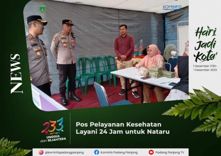 Pos Pelayanan Kesehatan Layani 24 Jam untuk Nataru