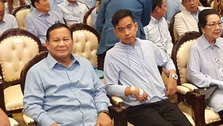 RAKORNAS— Prabowo Subianto dan Gibran Rakabuming Raka memimpin Rapat Koordinasi Nasional (Rakornas) bersama Tim Kampanye Daerah (TKD).