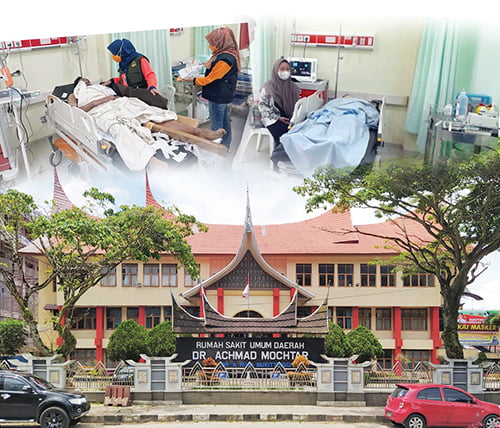 RSAM— RSAM Bukittinggi memastikan tidak ada pungutan biaya dalam perawatan serta proses identifikasi dan pengurusan hingga pemulangan jenazah para korban erupsi Marapi Sumatera Barat.