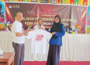 Sambangi SMAN 3 Lubuk Basung, KPU Yakinkan Pemilih Pemula tidak Golput