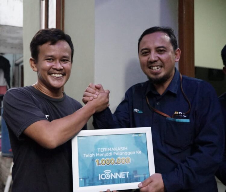 PelanggaN ICONNET yang ke Sejuta.