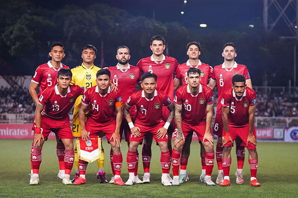 TIMNAS—Skuad Timnas Indonesia.