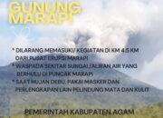 126 Jiwa Berada di Zona Berbahaya Erupsi Marapi, BPBD: Siang Boleh Beraktivitas, Malam Mengungsi ke Rumah Saudara!