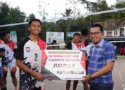 Polres Tanahdatar Juara Turnamen Voly Ball Siturah Cup