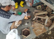 Inovatif Warga Binaan produksi Paving Block dari Limbah Plastik