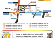 Cek Dulu Jangan Sampai Salah Jalan, Jalan di Ibu Kota Solsel Selatan Dialihkan