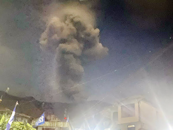 Jumlah letusan meningkat dalam sepekan