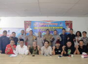 Kolaborasi Kominfo dan Humas Polres Sijunjung, Ajak Media Sukseskan Pemilu Damai 2024