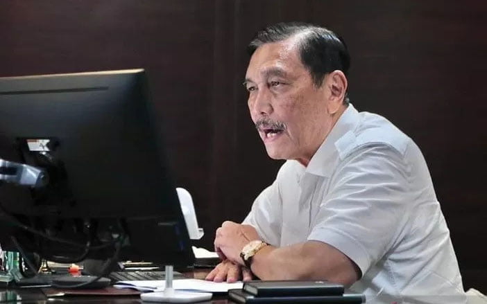 Menko Kemaritiman dan Investasi Luhut Binsar Pandjaitan.