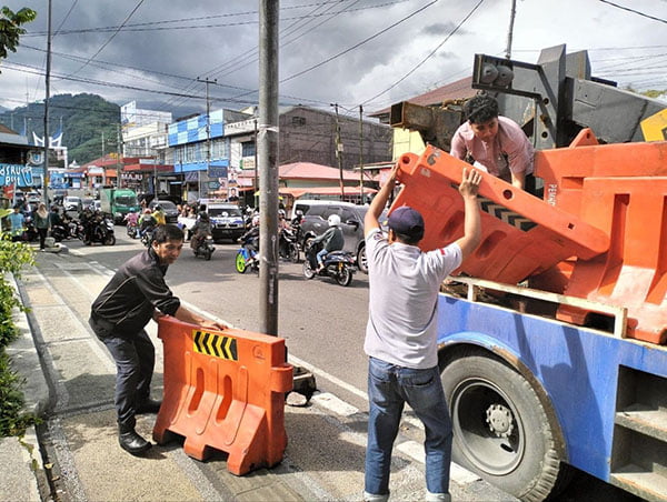 Personel Dishub Turut Amankan Perayaan Nataru