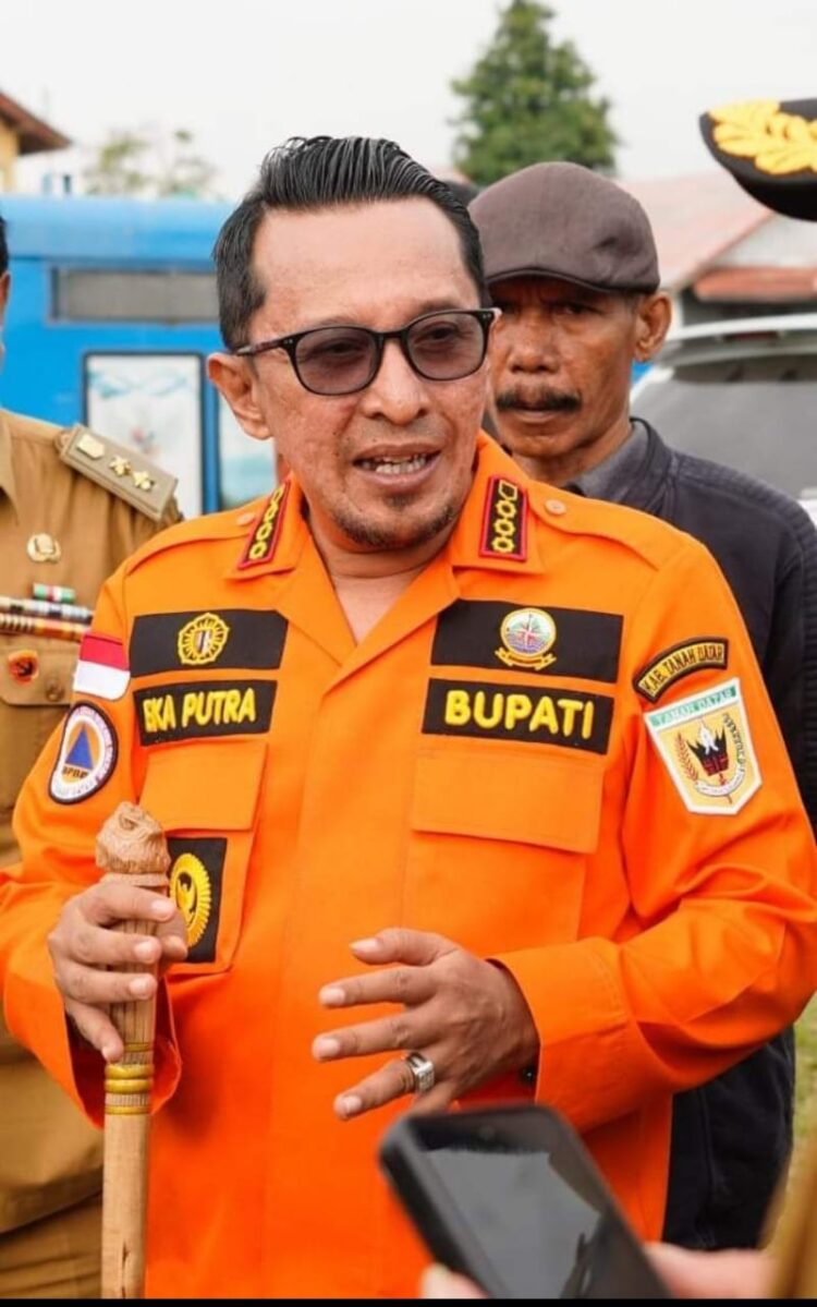 Bupati Eka Putra. (chandra antoni)