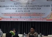Bawaslu Kota Solok gelar Rapat Koordinasi Pemungutan dan Penghitungan Suara Pada Pemilihan Umum Tahun 2024