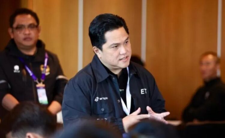 Kiprah Indonesia Berakhir di Piala Asia, Erick Thohir: Kali Ini 16 Besar, Berikutnya Harus Lebih Tinggi 1 BERI SEMANGAT— Erick Thohir memberi semangat pemain Timnas Indonesia.