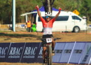 Atlet BMX Sayu Bella Ngegas Awal Tahun, Juara di Thailand Mountain Bike Cup 2024