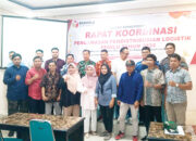 Rakor Pengawasan Logistik Pemilu, Bawaslu Pasbar Pastikan Logistik Tersedia Cukup dan Lengkap
