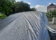 Gunung Marapi Kembali Erupsi, Bukittinggi Diselimuti Hujan Abu Vulkanik