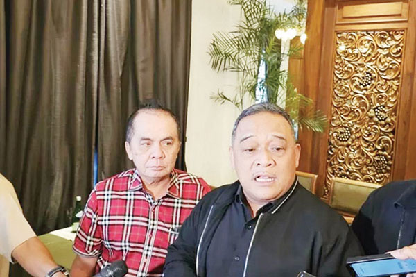 WAWANCARA— Wakil Ketua Tim Pemenangan Nasional (TPN) Ganjar-Mahfud, Benny Rhamdani di Plataran Menteng, Jakarta Pusat, Rabu (28/2).