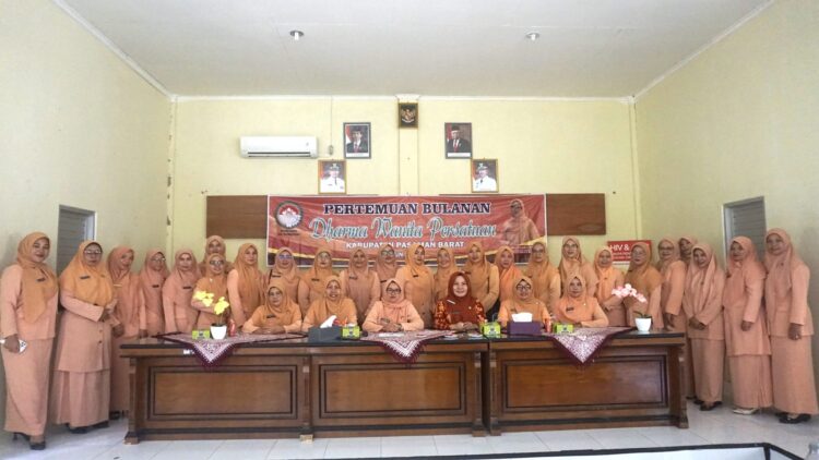 DWP Pasbar Laksanakan Pertemuan Rutin Bersama Pengurus dan Anggota