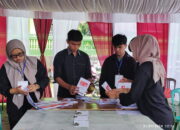 KPU Tanah Datar Simulasi Pemilu di TPS Terdampak Erupsi Marapi