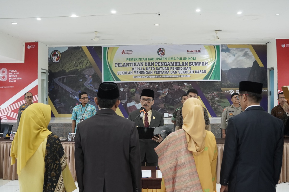 Lantik 115 Kepala UPTD