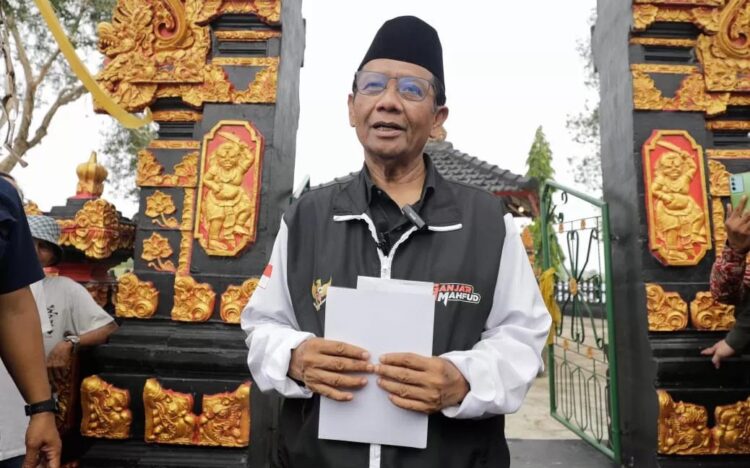 Calon Wakil Presiden (Cawapres) 
Nomor Urut 3, Mahfud MD