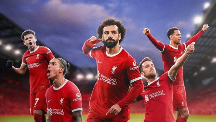 KOLEKSI GOL— 5 pemain Liverpool dengan koleksi 10+ gol musim ini