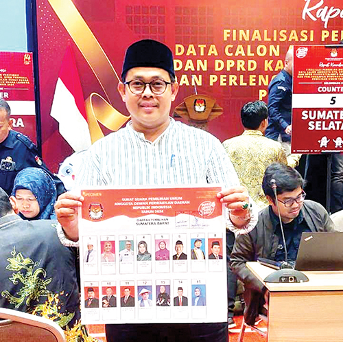 Ory Sativa Syakban
Komisioner KPU Sumbar