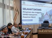 DPRD Pasbar Kunjungi DPRD Sumbar, Sinergi Lintas Lembaga, Dorong Pembangunan yang Merata dan Berkelanjutan