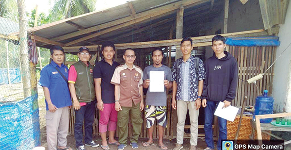 TERNAK AYAM— Kelompok Sepakat Farm, yang menerima bantuan ternak ayam buras pada 2023 silam sukses memperluas usahanya secara signifikan.