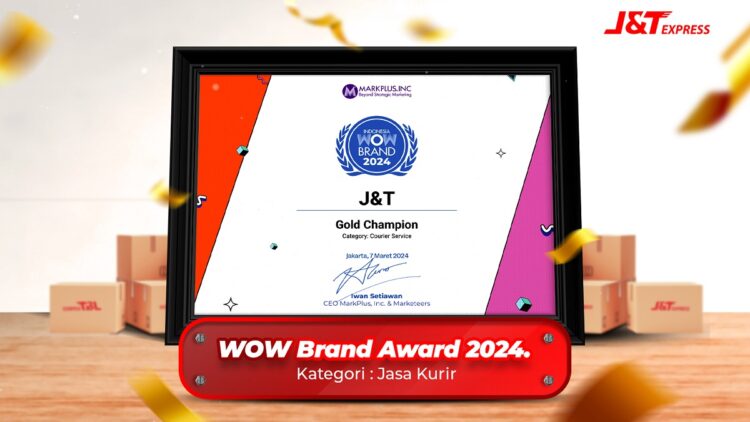 J&T Express Meraih WOW Brand