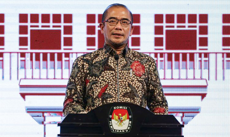 KPU Umumkan Presiden RI 2024 Terpilih usai Rekapitulasi Rampung 1 Ketua KPU RI Hasyim Asy’ari