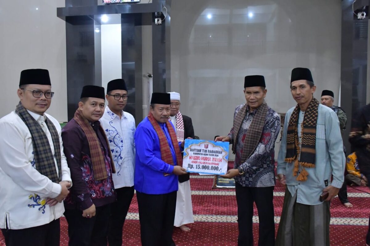 TSR I Agam Kunjungi Masjid Nurul Islam Panampuang
