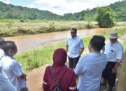 Tinjau Areal Persawahan Terdampak Banjir, Zefnihan Perintahkan OPD Pemko Salurkan Bantuan Darurat