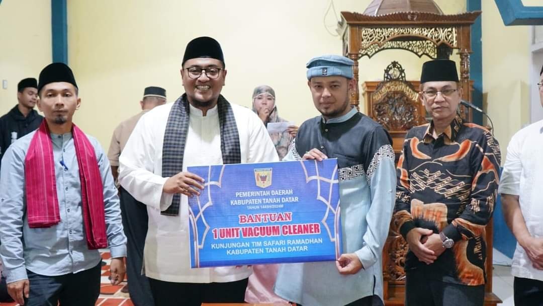 Wakil Bupati Richi Aprian Kunjungi Masjid Miftahul Jannah Kumango