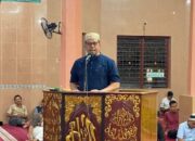 Tarawih Hari Pertama di Masjid Agung Nurul Islam, Zefnihan Ingatkan Jamaah Tingkatkan Ibadah 