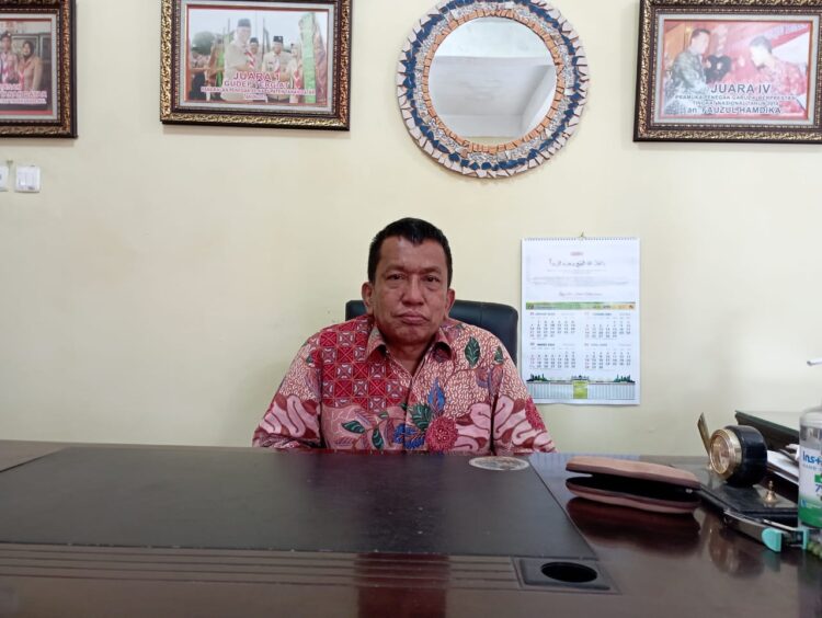 Pesantren Ramadhan Kolaborasi SMA 1 Salimpaung 1 Jon Wilson Kepala Sekolah SMA 1 Salimpaung Tanahdatar. (chandra antoni)