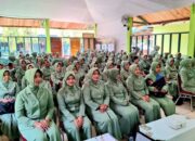 Ketua Persit KCK Cabang LXIV Dim 0310, Gelar Pertemuan Gabungan dengan Seluruh Anggota