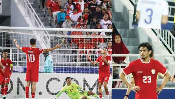 Gol Dianulir dan Kartu Merah Rizky Ridho, Indonesia Gagal ke Final 1 04 BOLA