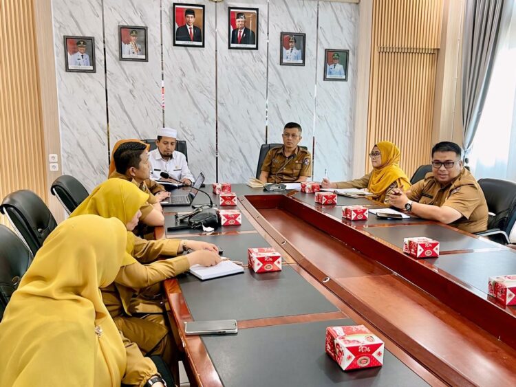 1.580 Produk Usaha Limapuluh Kota Telah Bersertifikat Halal 1 BERSERTIFIKAT HALAL—Pemkab Lima Puluh Kota rapat untuk mendorong pelaku usaha mengurus sertifikat halal.