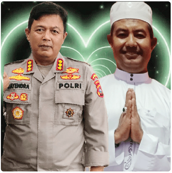 Kasubdit Bintibsos Dit Binmas Polda Sumbar, Kombes Pol Teddy Rayendra: Siap Jalankan Amanah 1 BERSAMA—Direktur Binmas Polda Sumbar Kombes Pol Teddy Rayendra, S. IK, M. IK bersama Plt, Kasubdit Bintibsos Dit Binmas Polda Sumbar Kompol H. Syafrizen. SH Datuk Rang Batuah.