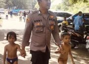 4 anak dan 1 Lansia Tececer dari Keluarga, Diselamatkan oleh Petugas Pos Pam Pasia Tiku