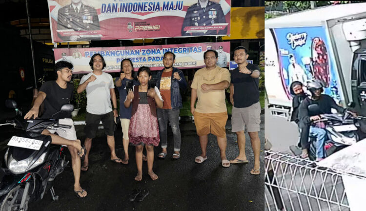 JAMBRET— Pasutri yang melakukan aksi jambret di Jalan Arai Pinang, Kecamatan Lubuk Begalung, 
ditangkap Tim Klewang Polresta Padang.