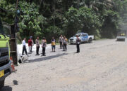 Kapolres Sijunjung Tinjau Kondisi Jalinsum Jelang Arus Mudik