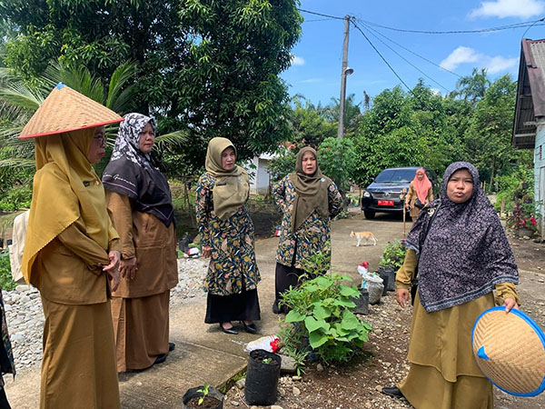 Lomba Gerakan PKK Tingkat Sumbar, Ketua TP PKK Pastikan Nagari Tandikek Kinali Siap Dinilai Provinsi 1 Ketua TP.PKK Pasbar Tinjau Lokasi Penilaian Di Nagari Tandikek Kinali