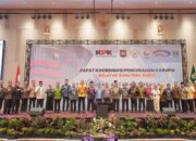 Rakor Pencegahan Korupsi Wilayah Sumbar, Dihadiri Bupati Sijunjung Benny Dwifa