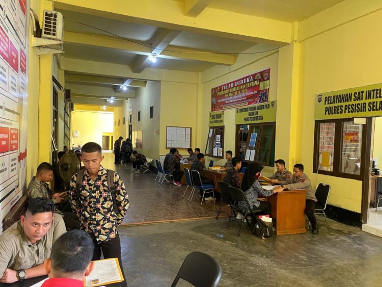 Sudah 410 Orang Daftarkan Diri Calon Anggota Polri tahun 2024 ke Polres Pessel 1 a82ac798 de8b 4f76 b896 092e17934e57
