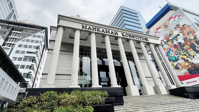 Mahasiswa Gugat UU Pemilu ke MK, Minta Caleg Harus dari Domisili yang Sama dengan Dapil 1 ILUSTRASI— Gedung MK