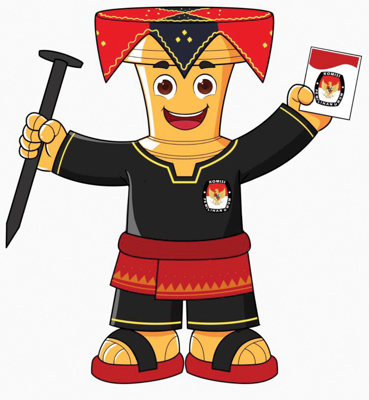 KPU Perkenalkan Si Caro, Maskot Pilgub Sumbar 2024 1 MASKOT— KPU Sumbar memperkenalkan Si Caro yang akan menjadi maskot Pilgub Sumbar 2024.