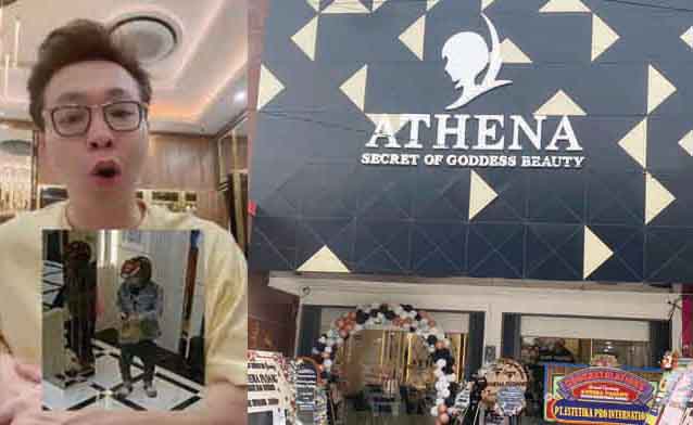 KLINIK— TKP pencurian settingan yang sempat membuat heboh warga Kota Padang.